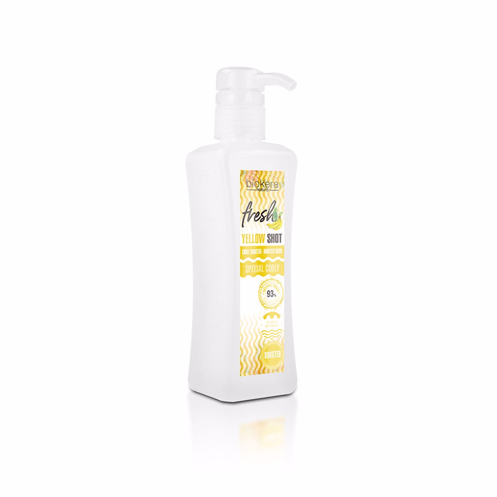 Yellow Shot Curly Booster — Biokera Fresh